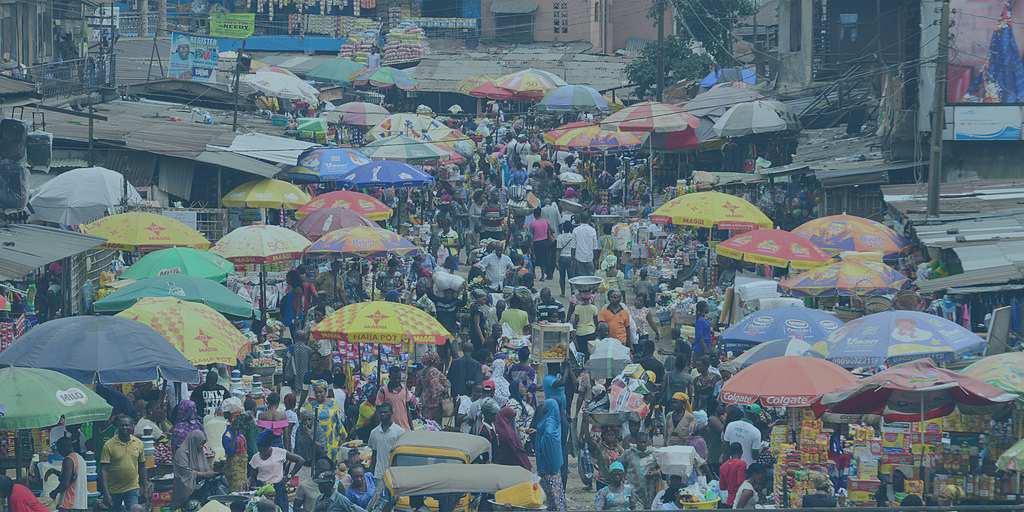 Market in Lagos Nigeria