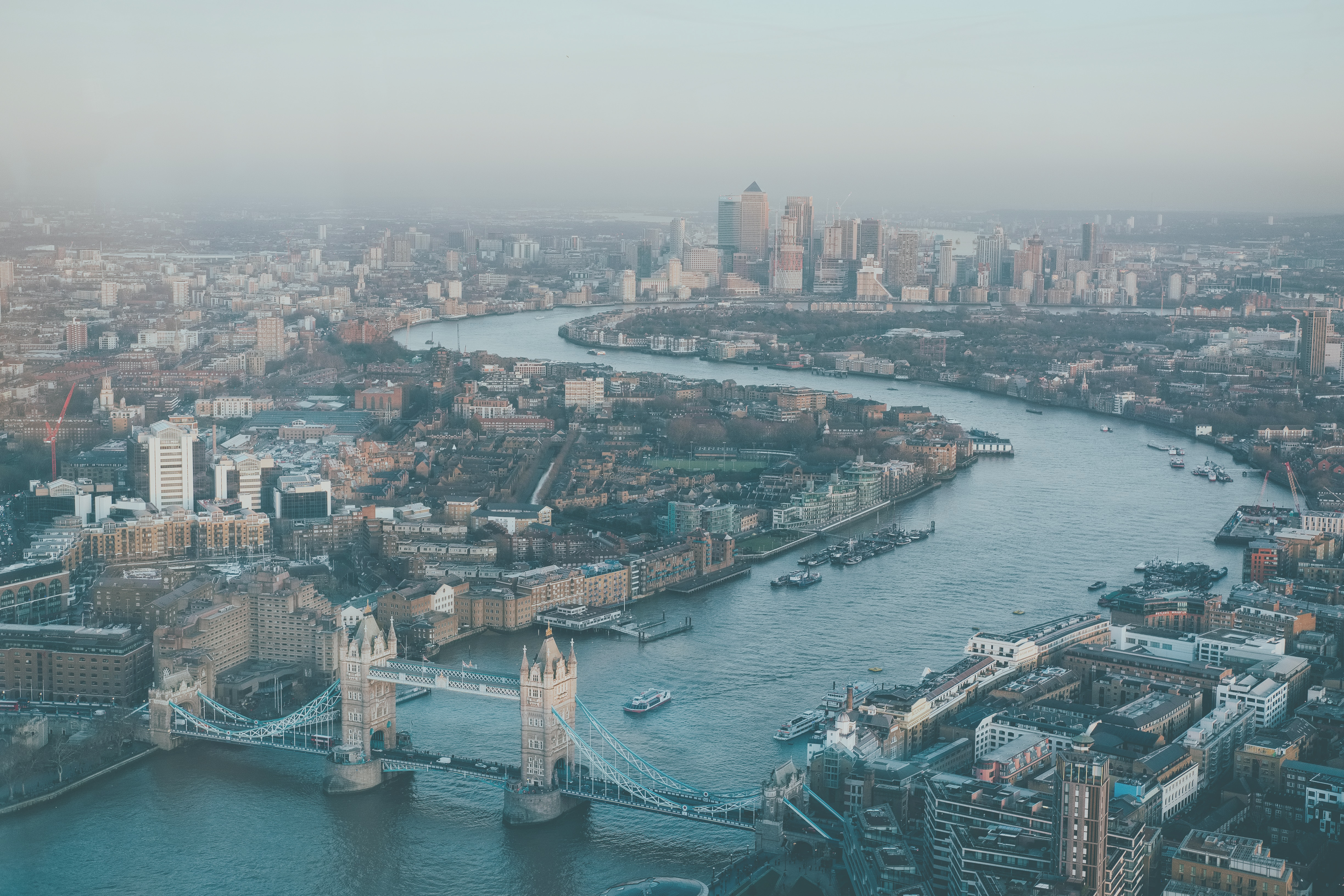 Image overlooking London