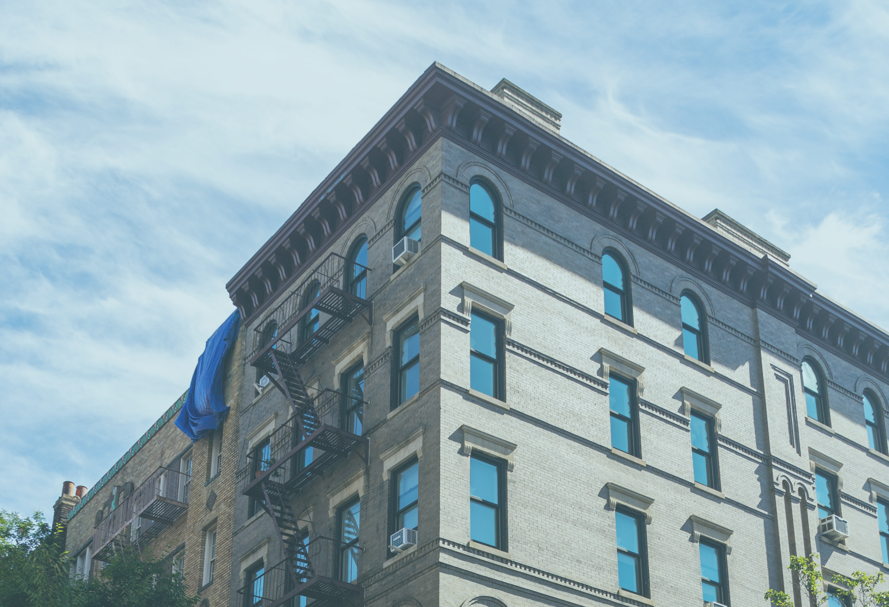 Image of the apartment block from the famous sitcom Friends