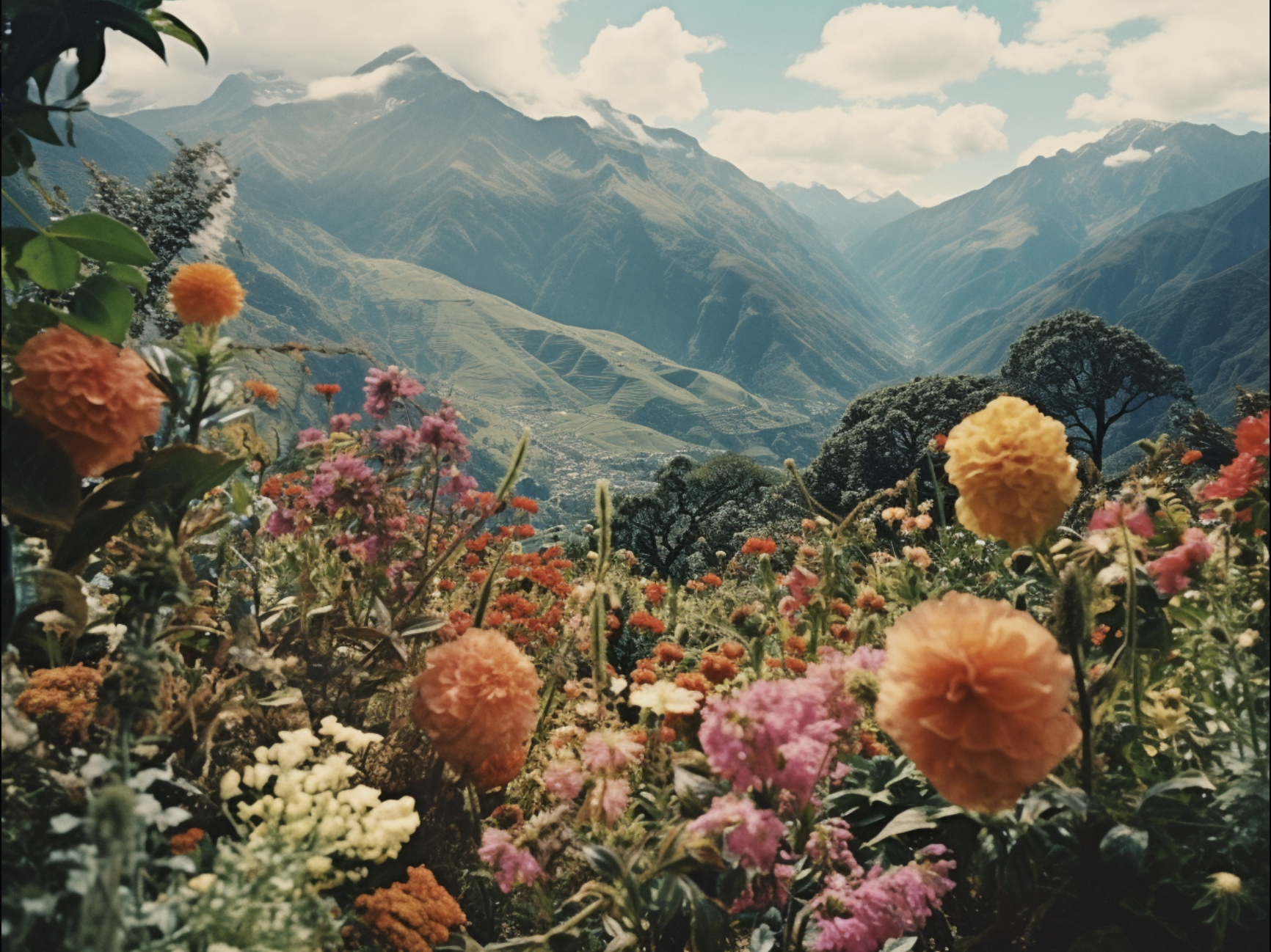 A Garden in the heart of the Andes