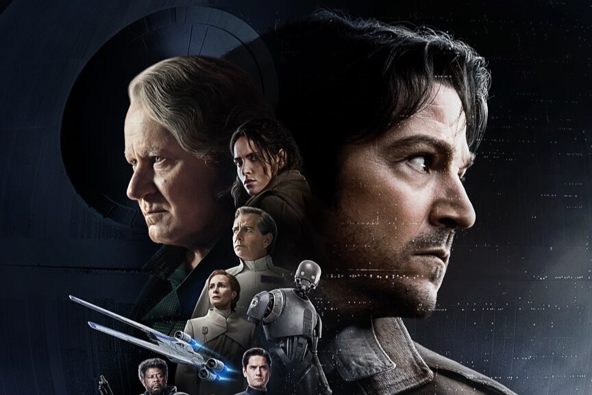 A montage shows the lead characters from Andor.