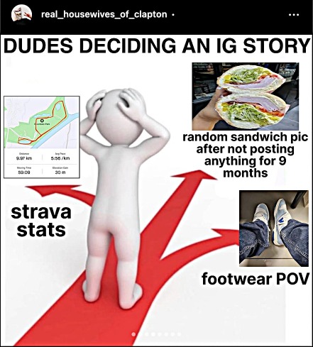 A screen grab of a content creation meme.