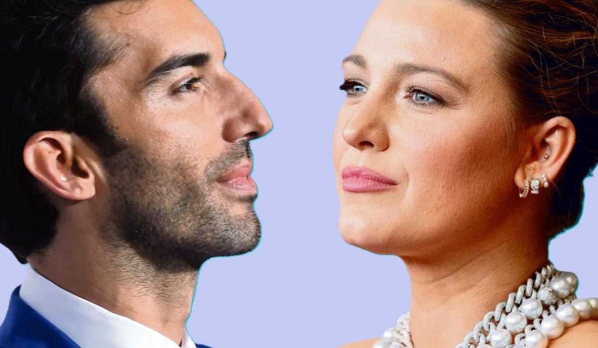 A montage shows two celebrity faces in opposition