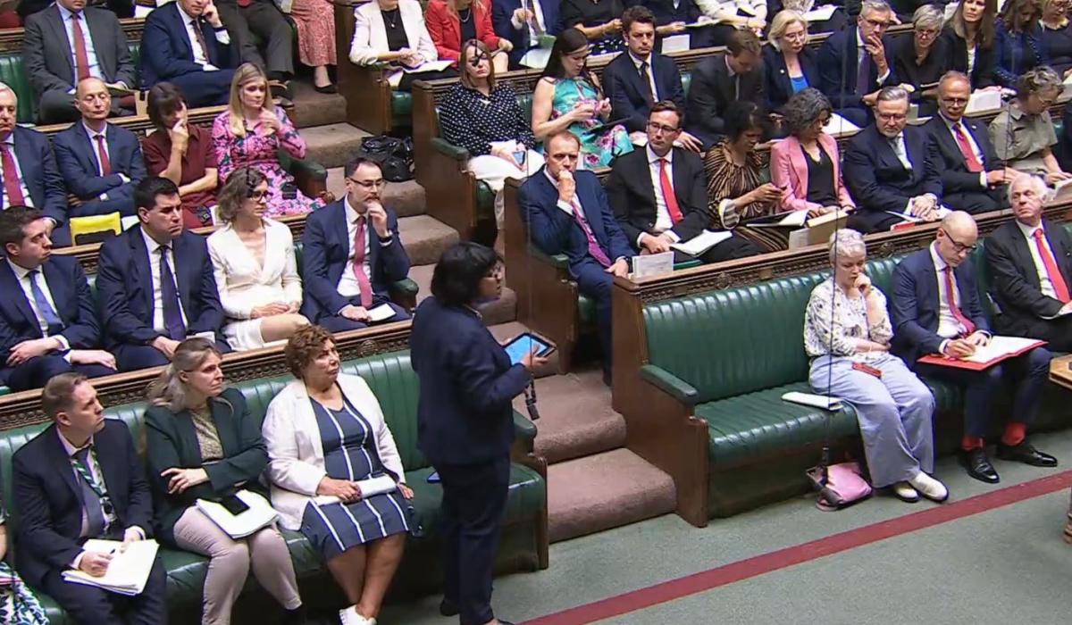Diane Abbott speaks in the assisted dying debate.