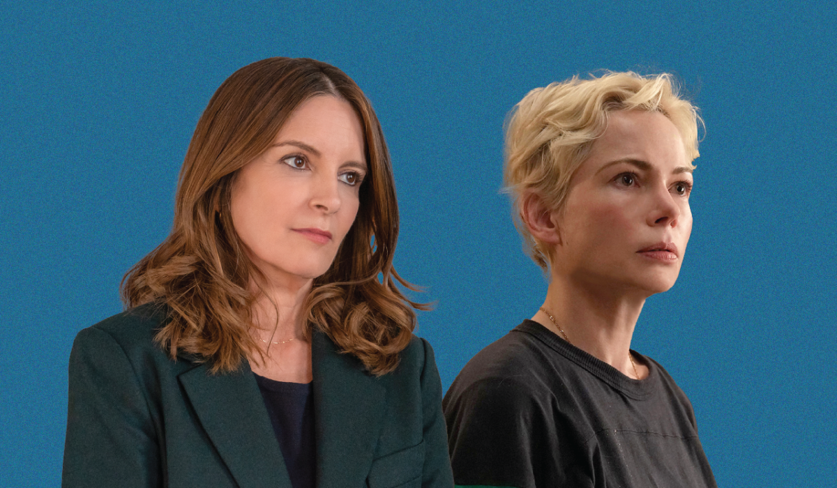 Two women in a composite image.