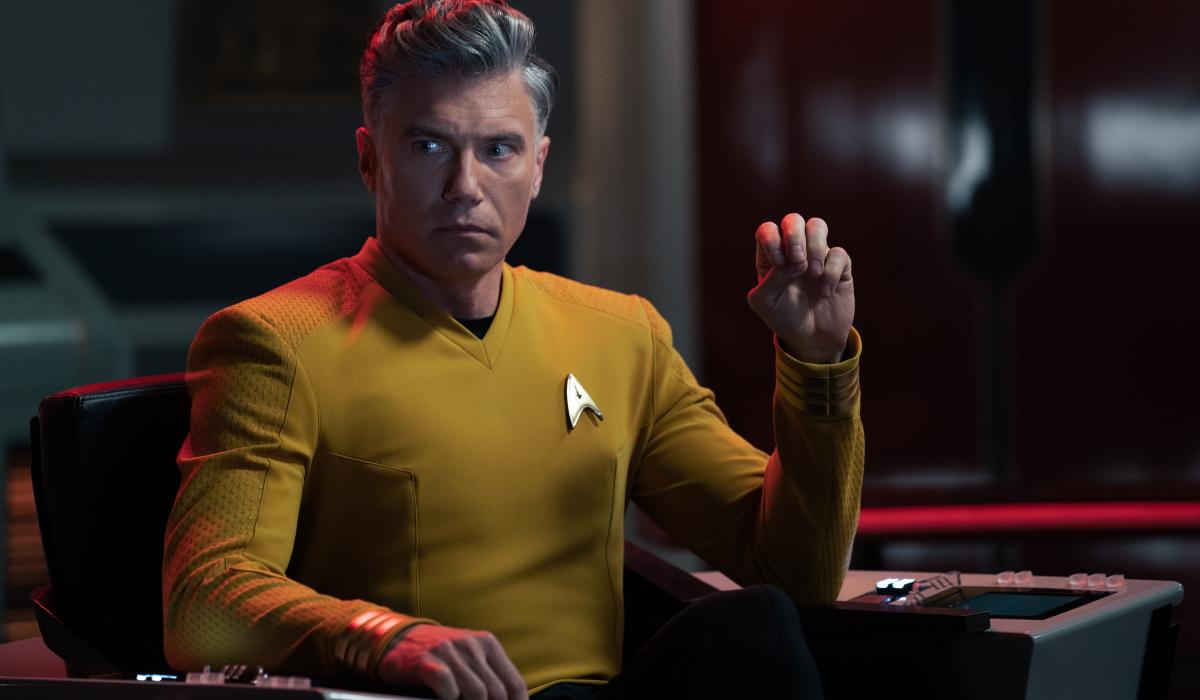 Captain Pike of Star Trek.