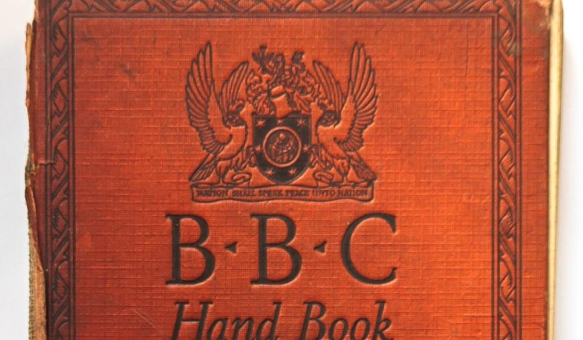 1928 BBC Handbook cover.