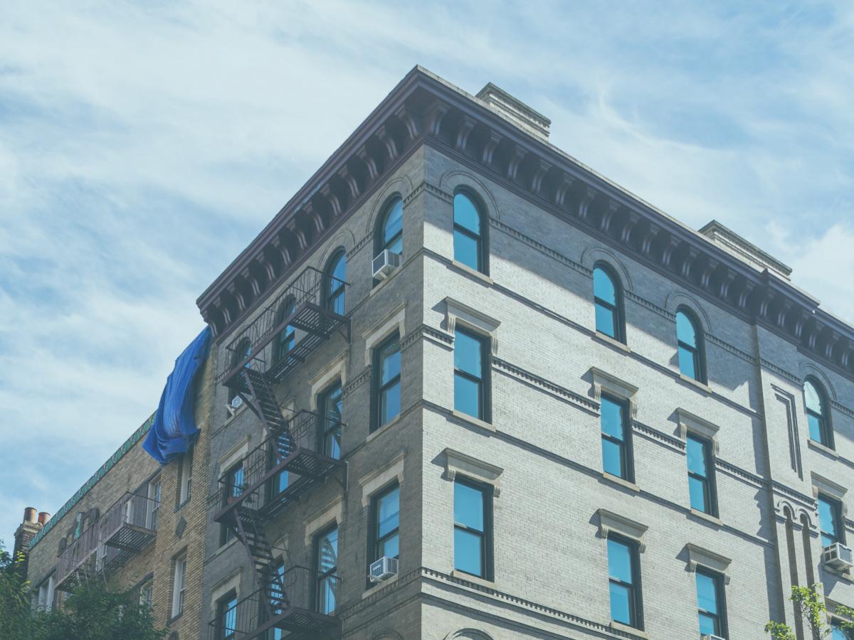 Image of the apartment block from the famous sitcom Friends
