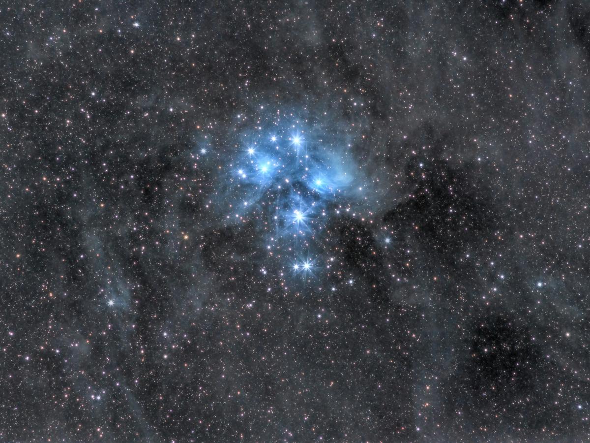 A star constellation resembles a cross.