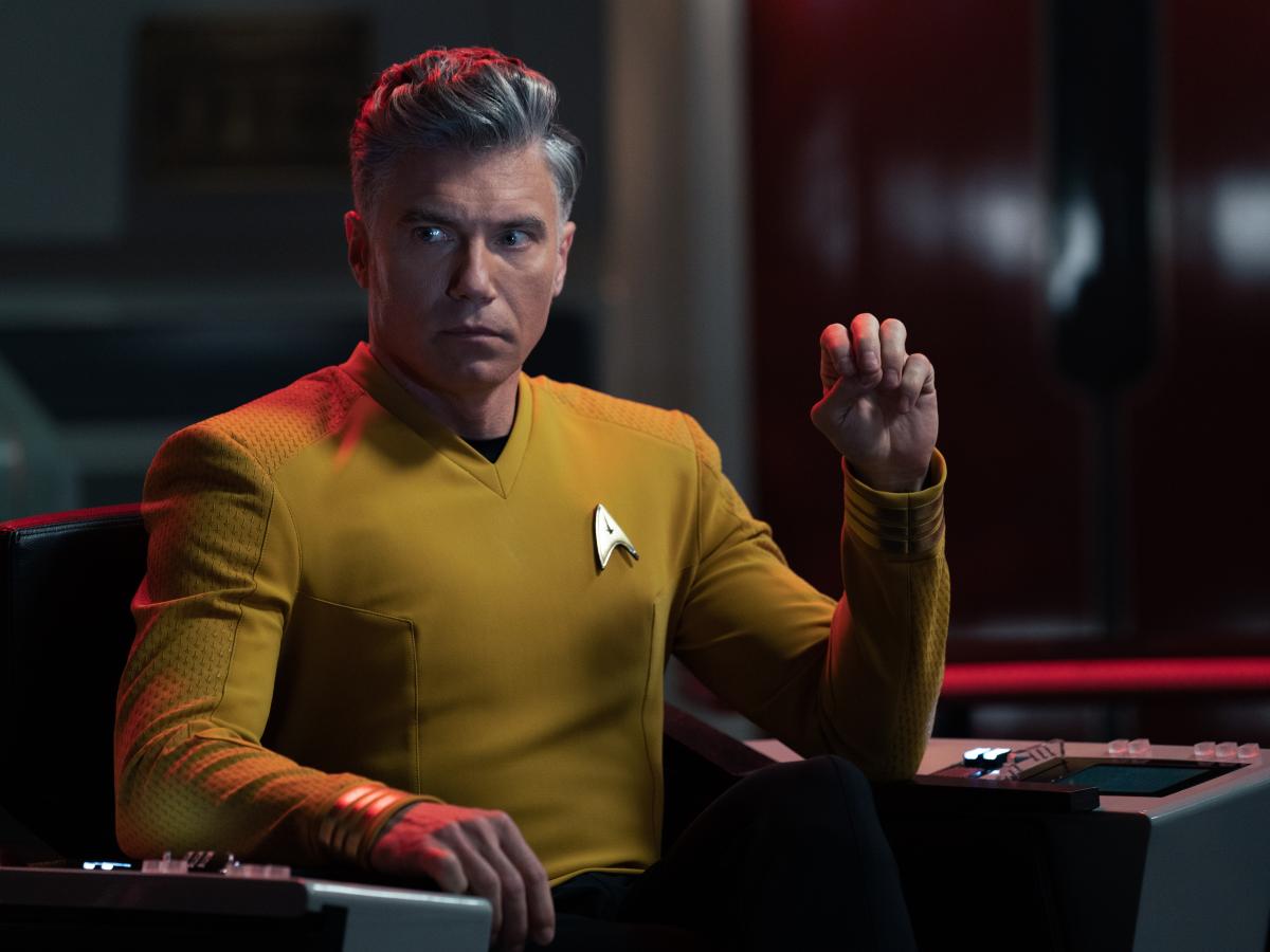 Captain Pike of Star Trek.