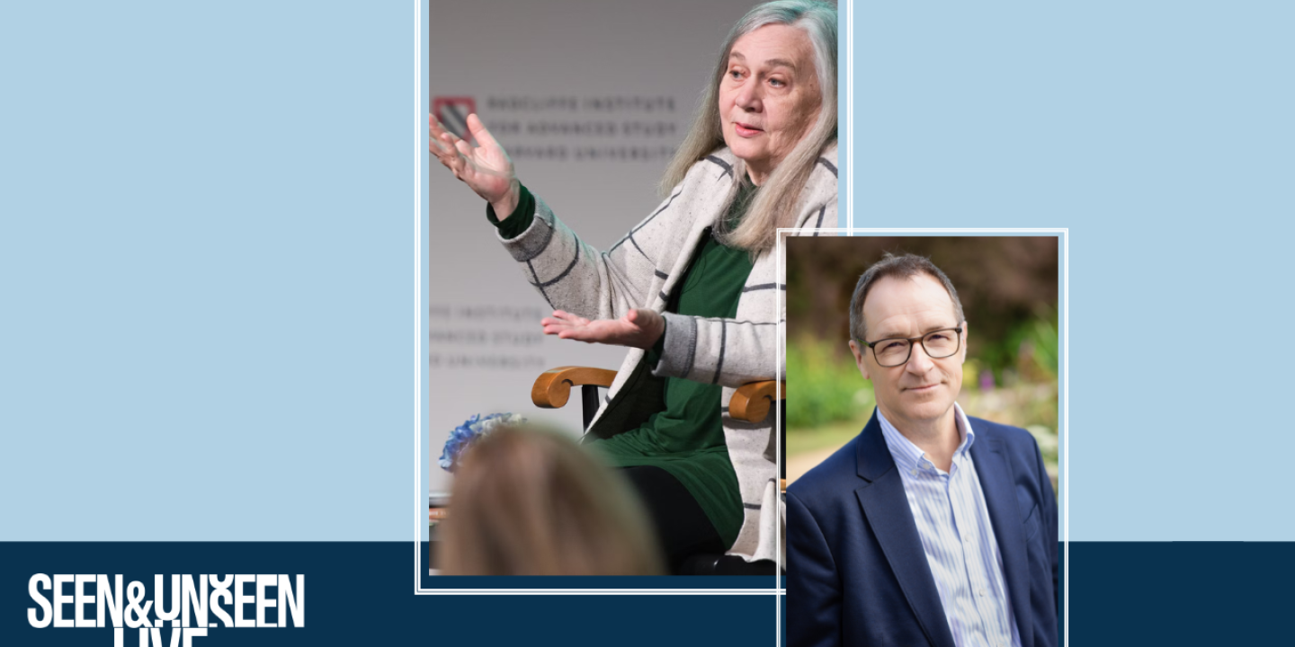 Pulitzer Prize-winning Marilynne Robinson (Photo credit: Radcliffe Harvard) and Graham Tomlin