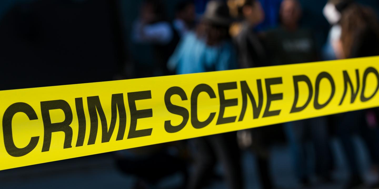 Crime scene tape