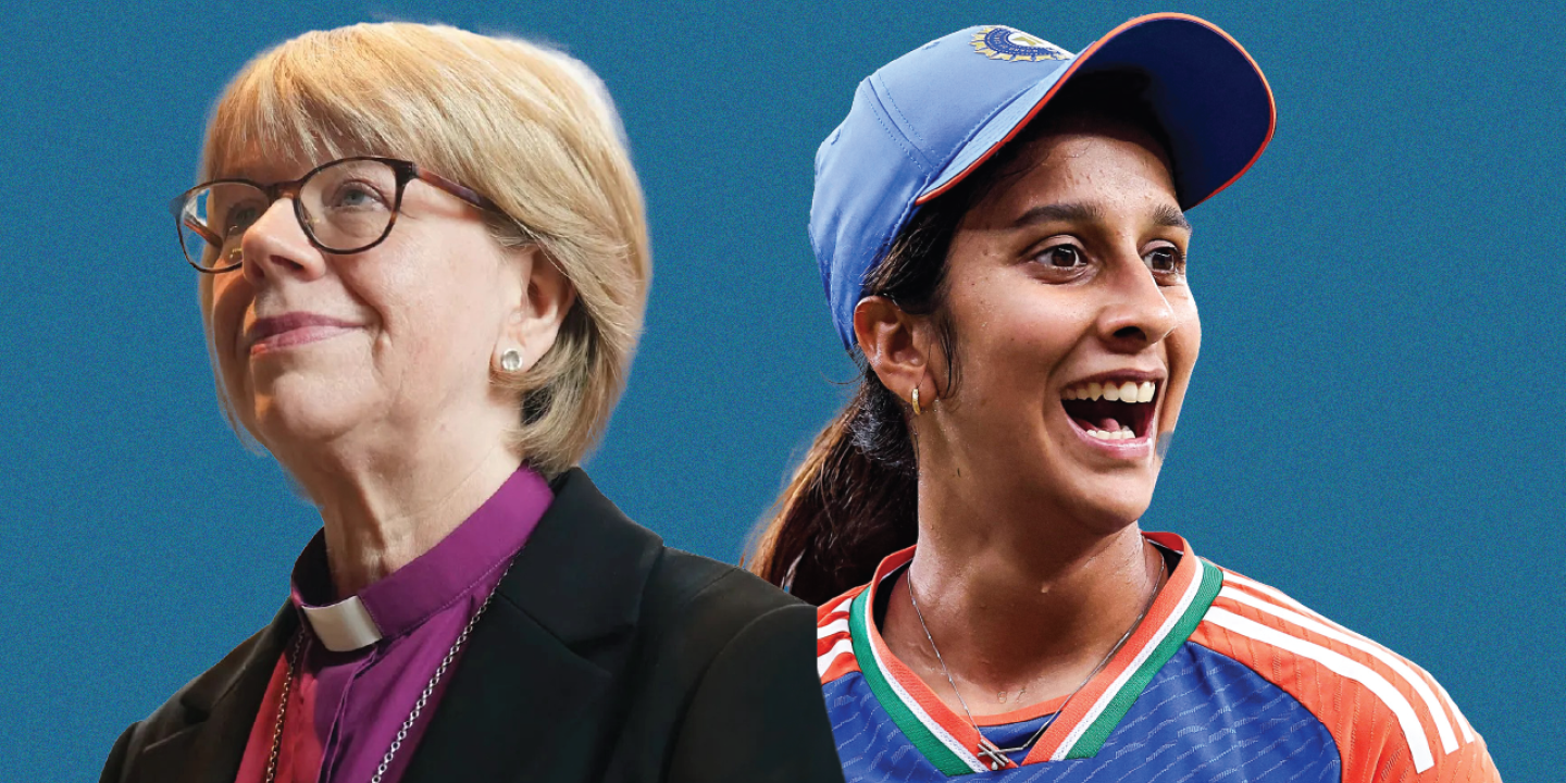 Sarah Mullally and Jemimah Rodrigues