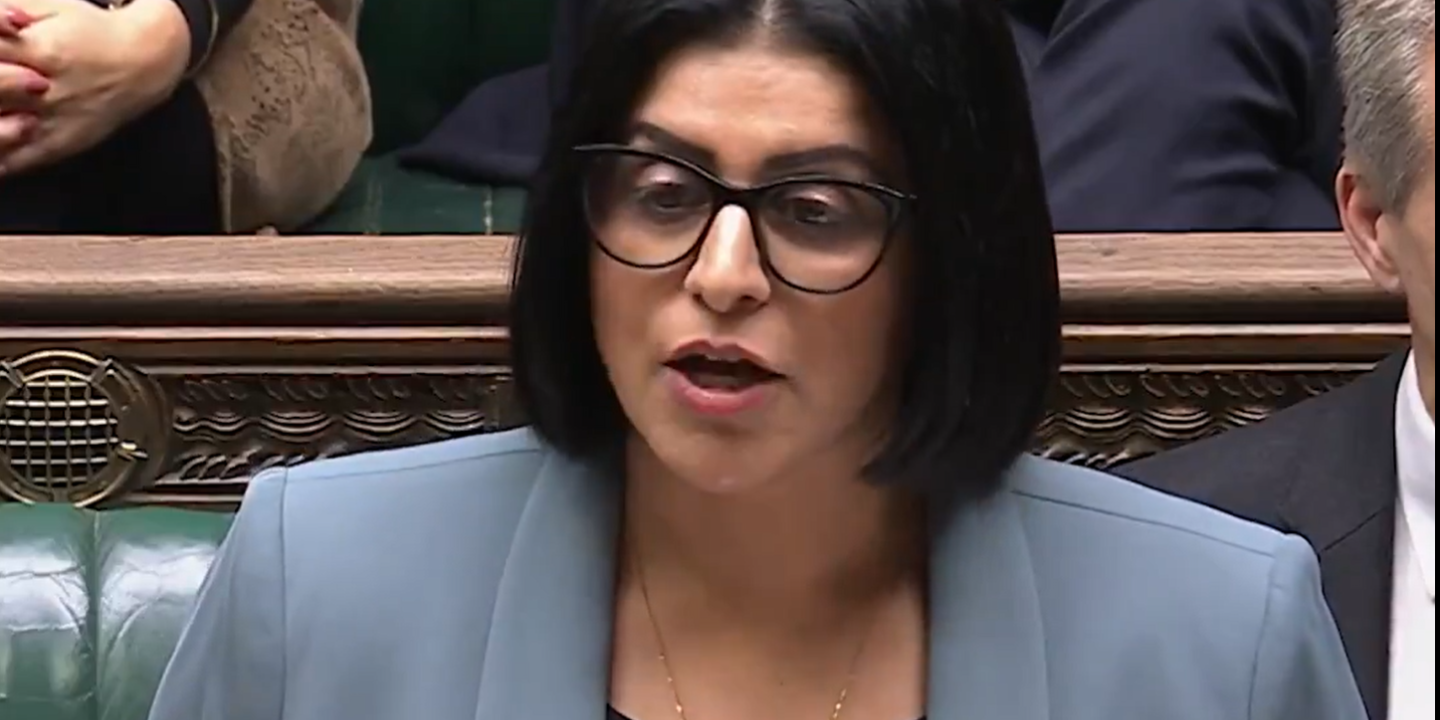 Shabana Mahmood speaks in Parliament