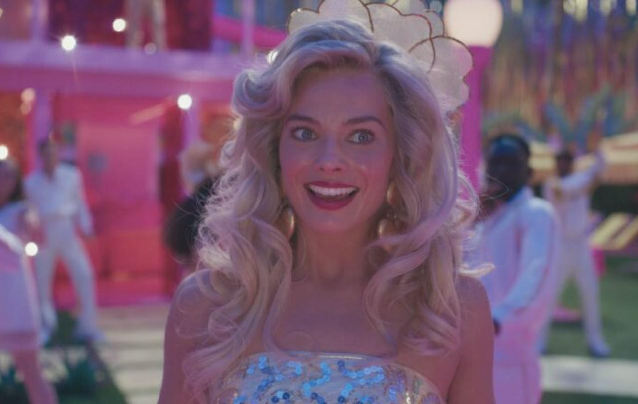 Margot Robbie as Barbie in Greta Gerwig's Box-Office smash hit movie