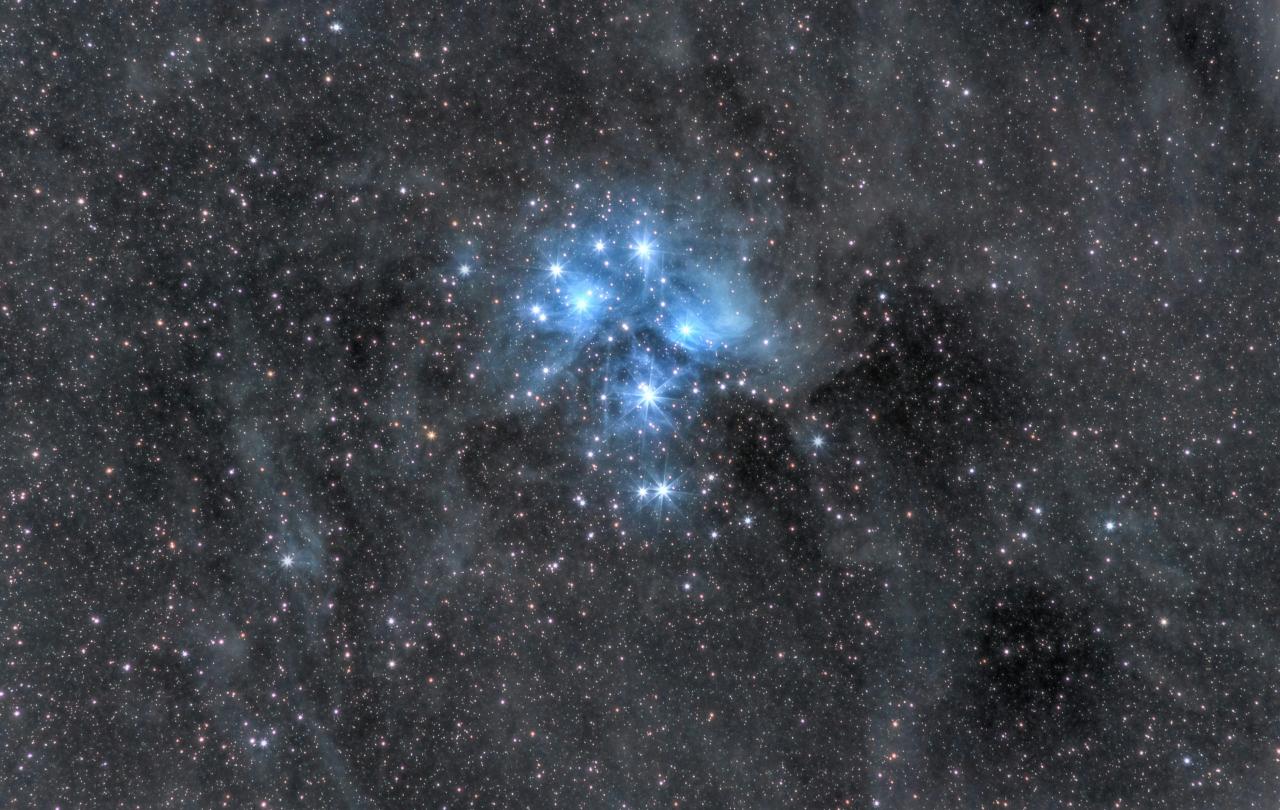 A star constellation resembles a cross.