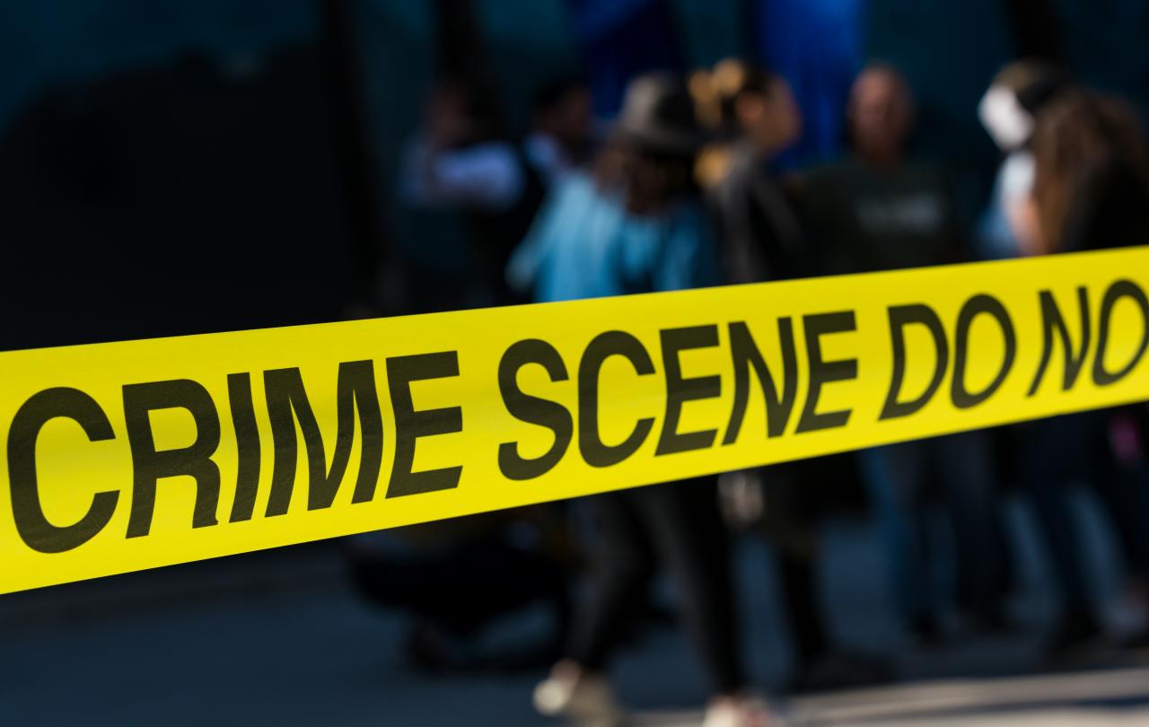 Crime scene tape