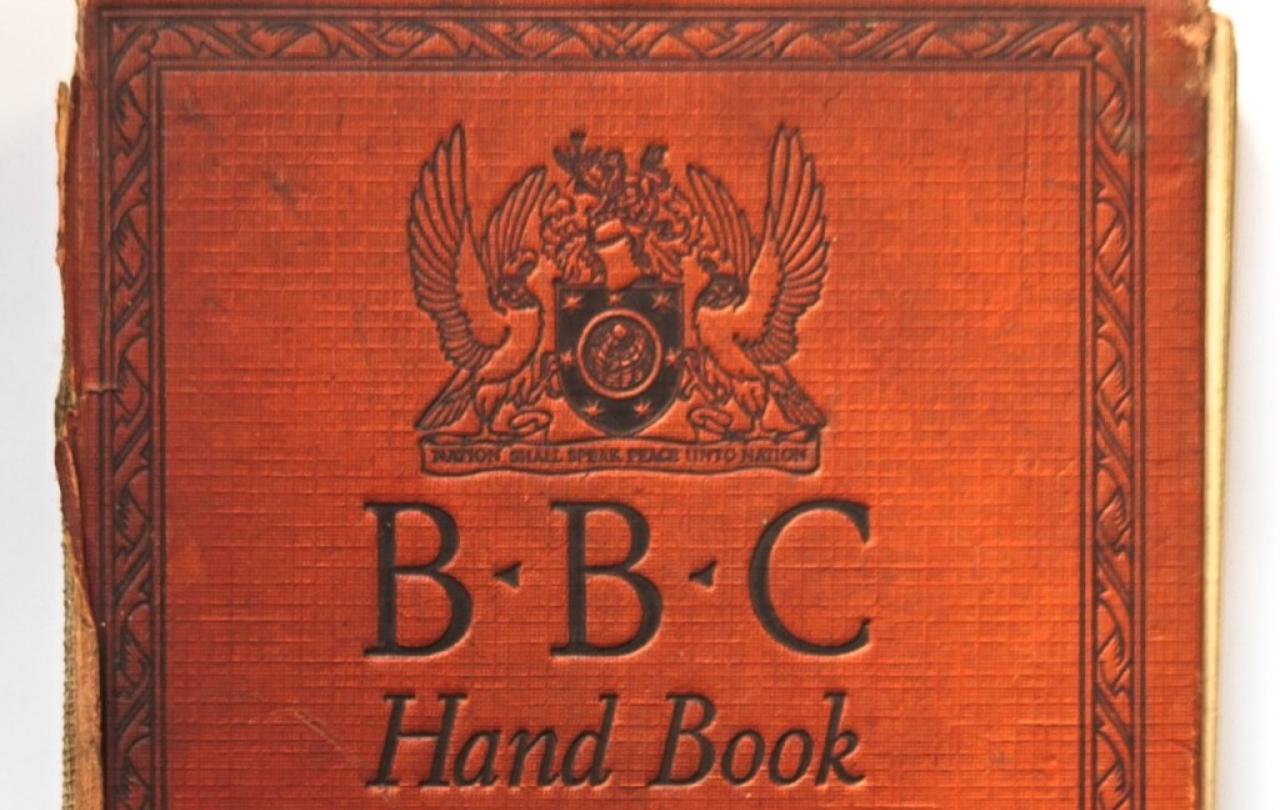 1928 BBC Handbook cover.