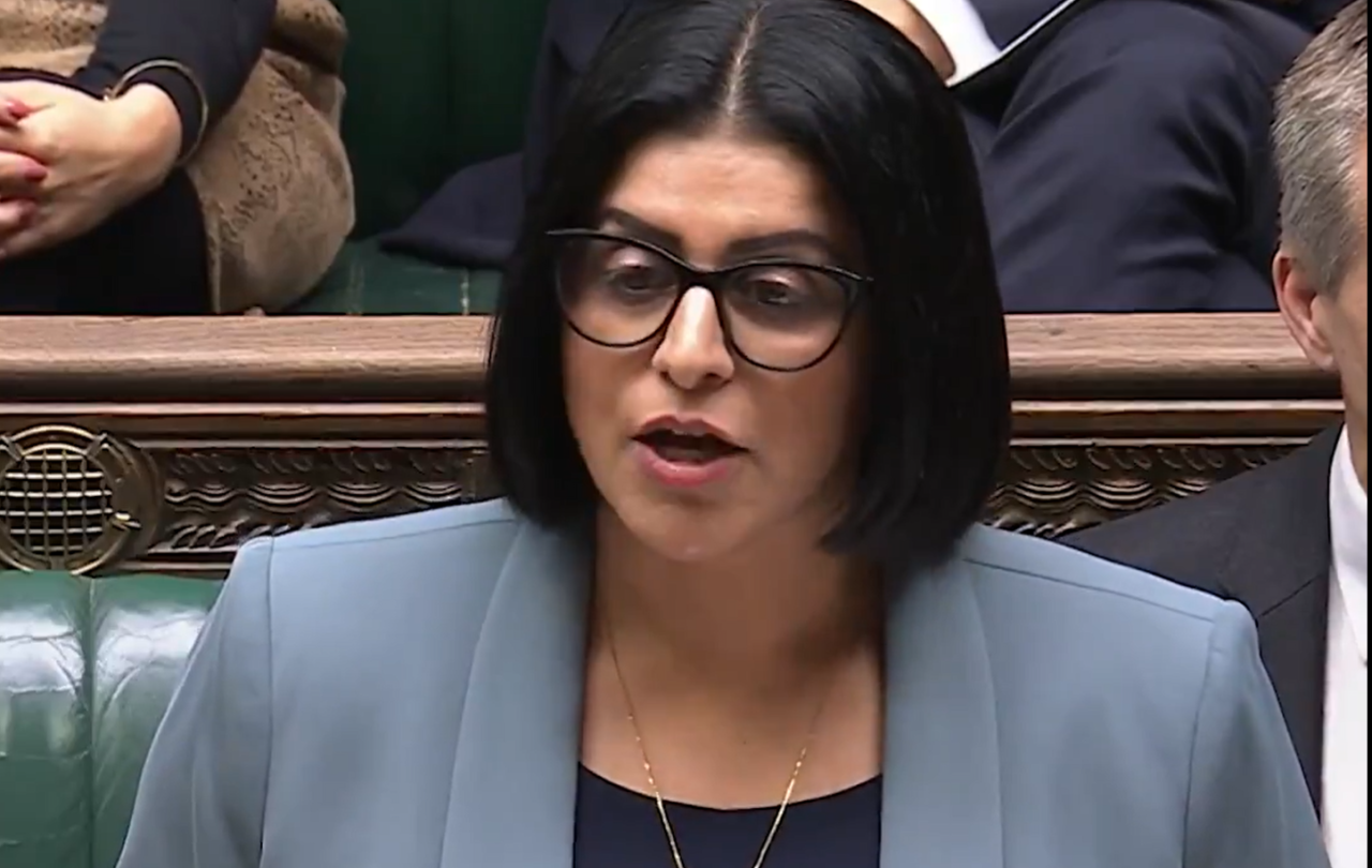 Shabana Mahmood speaks in Parliament