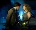 Doctor Who and River Song converse