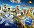 A composite images show a map of Europe with Destination X contestants pictures above.