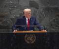 Trump address the UN.