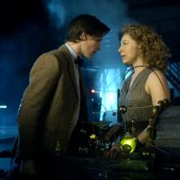 Doctor Who and River Song converse